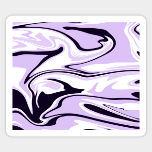 Marble color purple Sticker